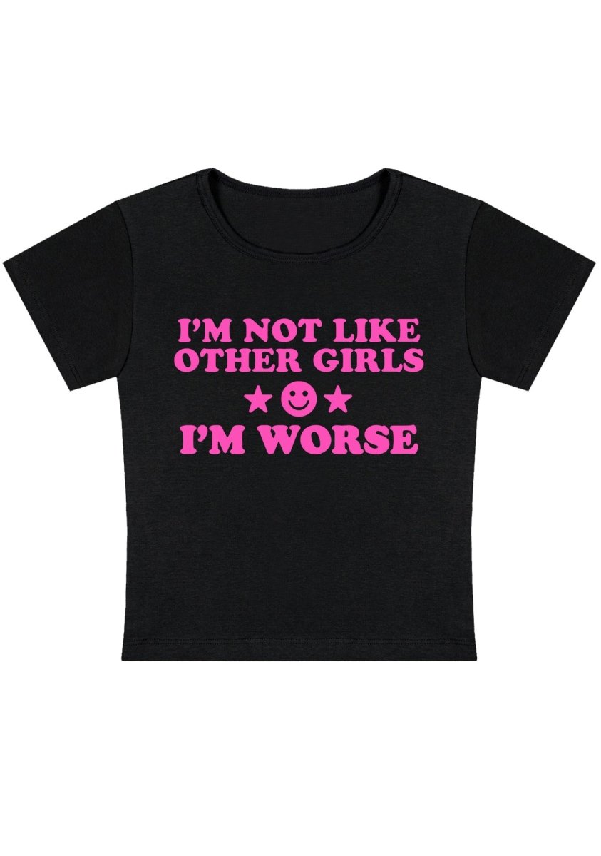 Cherrykitten Sorry For Being So Funny Y2K Baby Tee for Sale