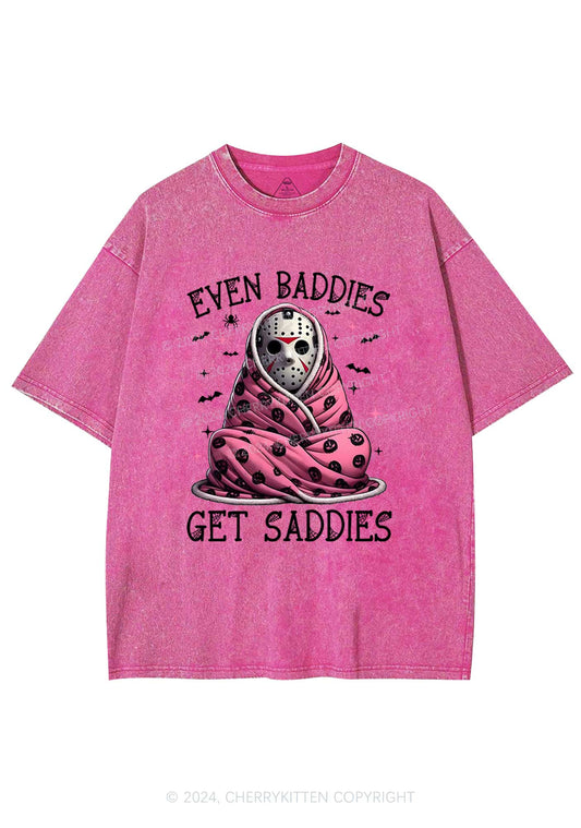 Halloween Baddies Y2K Washed Tee Cherrykitten