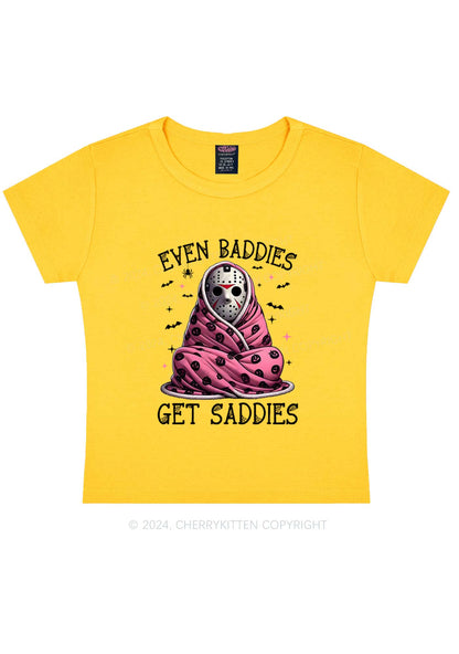 Halloween Baddies Y2K Baby Tee Cherrykitten