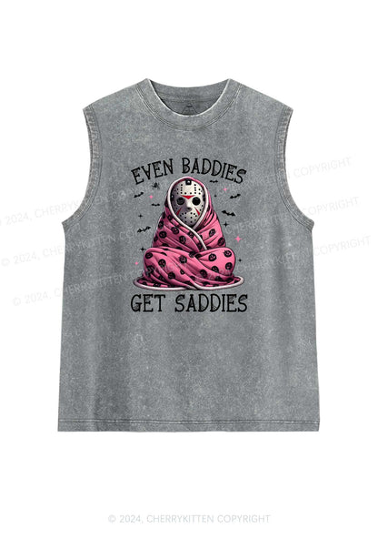 Halloween Baddies Y2K Washed Tank Cherrykitten