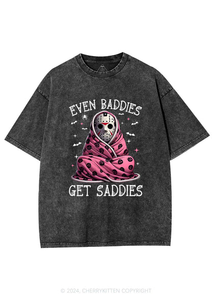 Halloween Baddies Y2K Washed Tee Cherrykitten