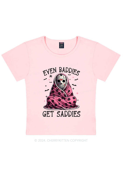 Halloween Baddies Y2K Baby Tee Cherrykitten