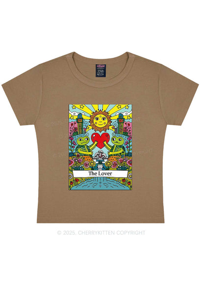 The Lover Frog Y2K Baby Tee Cherrykitten