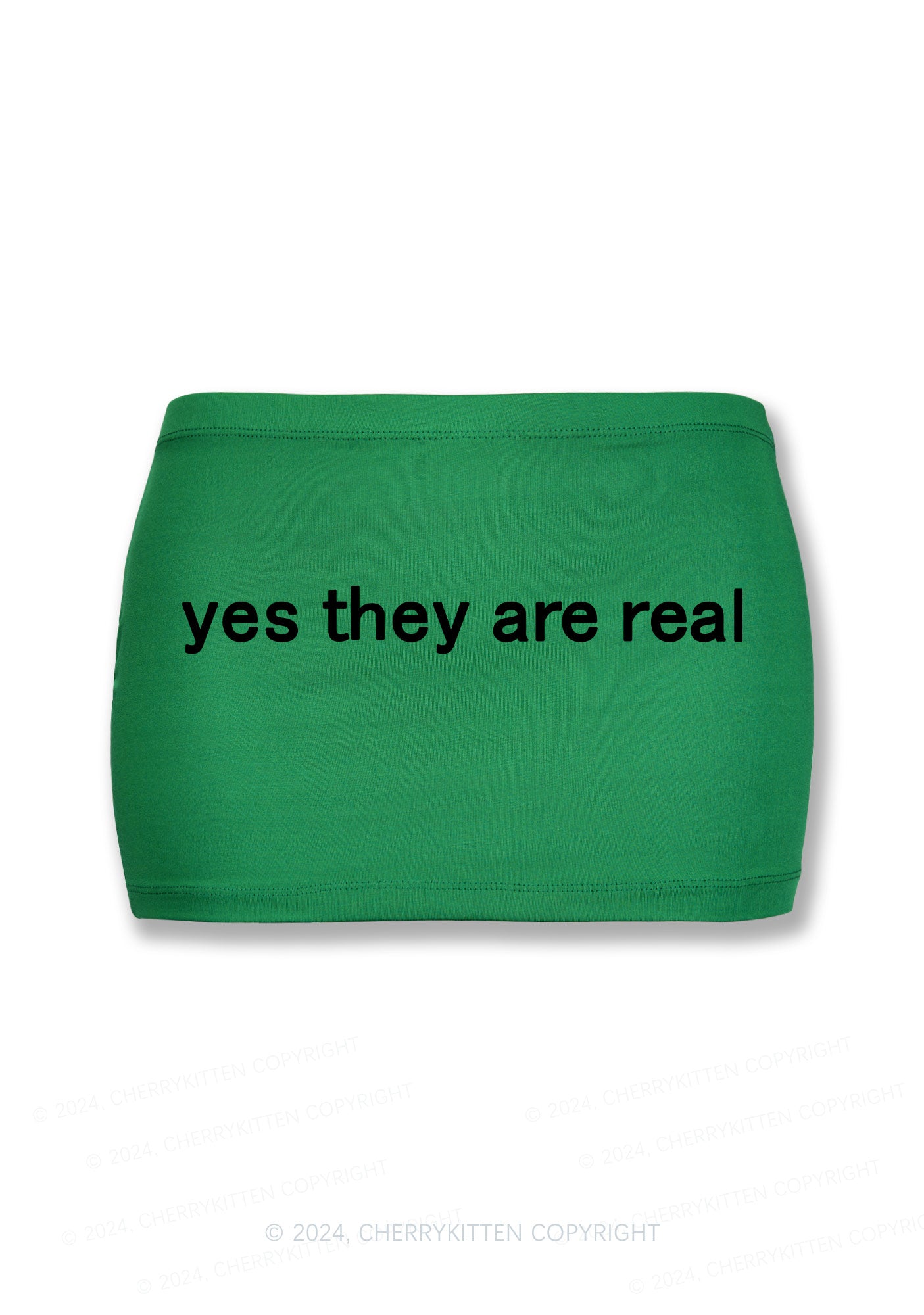 Yes They Are Real Y2K Mini Hip Skirt Cherrykitten