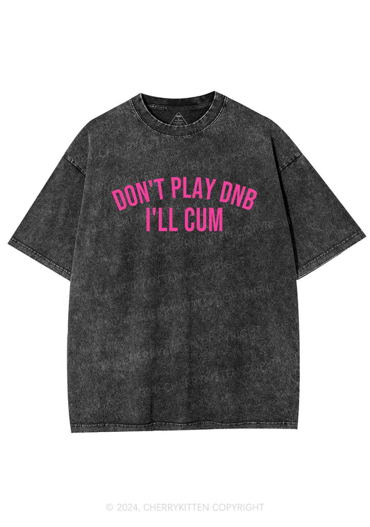 Don't Play DNB Y2K Washed Tee Cherrykitten