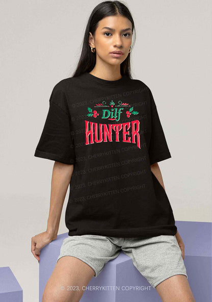 Green Hunter Christmas Y2K Chunky Shirt Cherrykitten