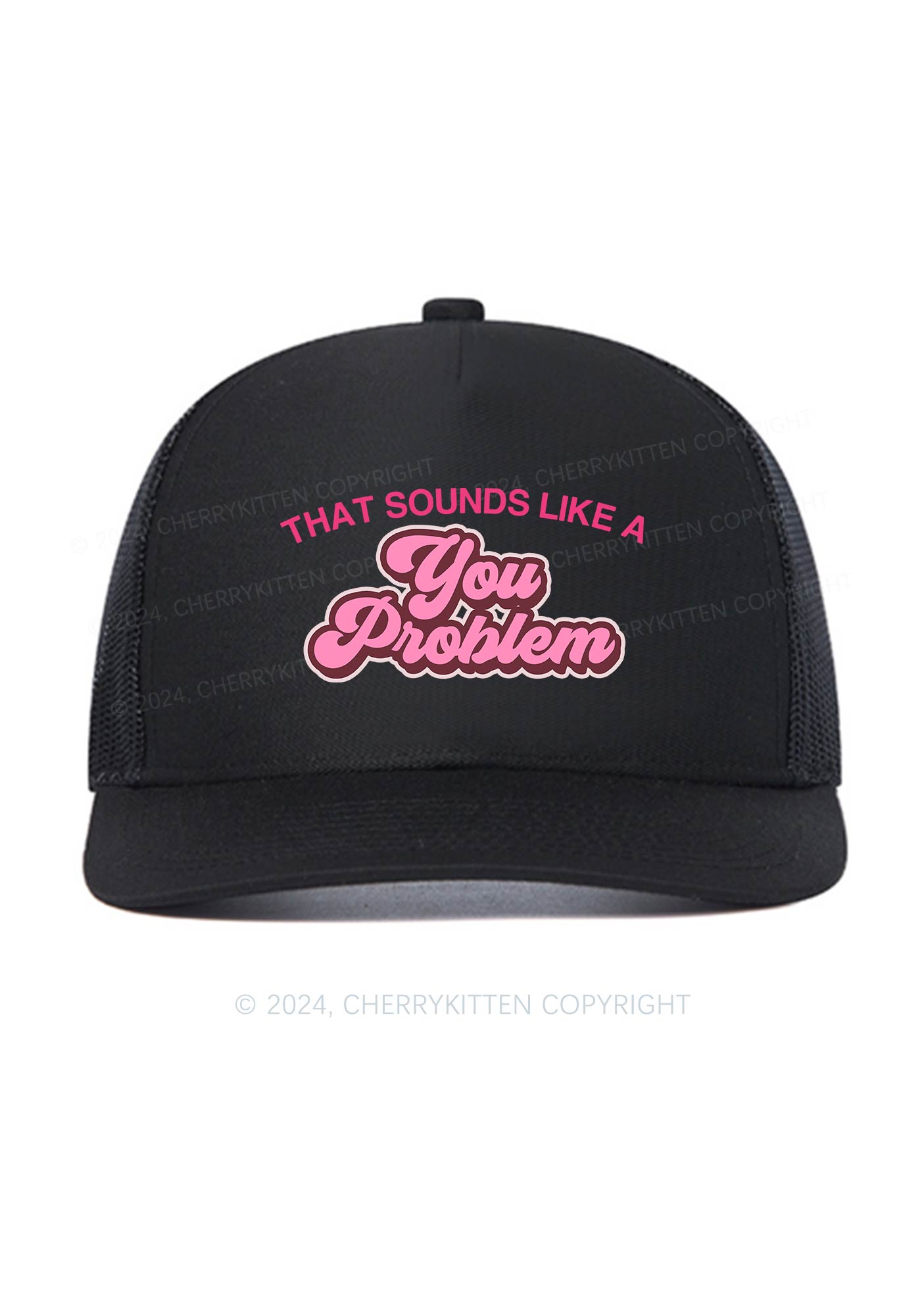 You Problem Y2K Trucker Mesh Hat Cherrykitten