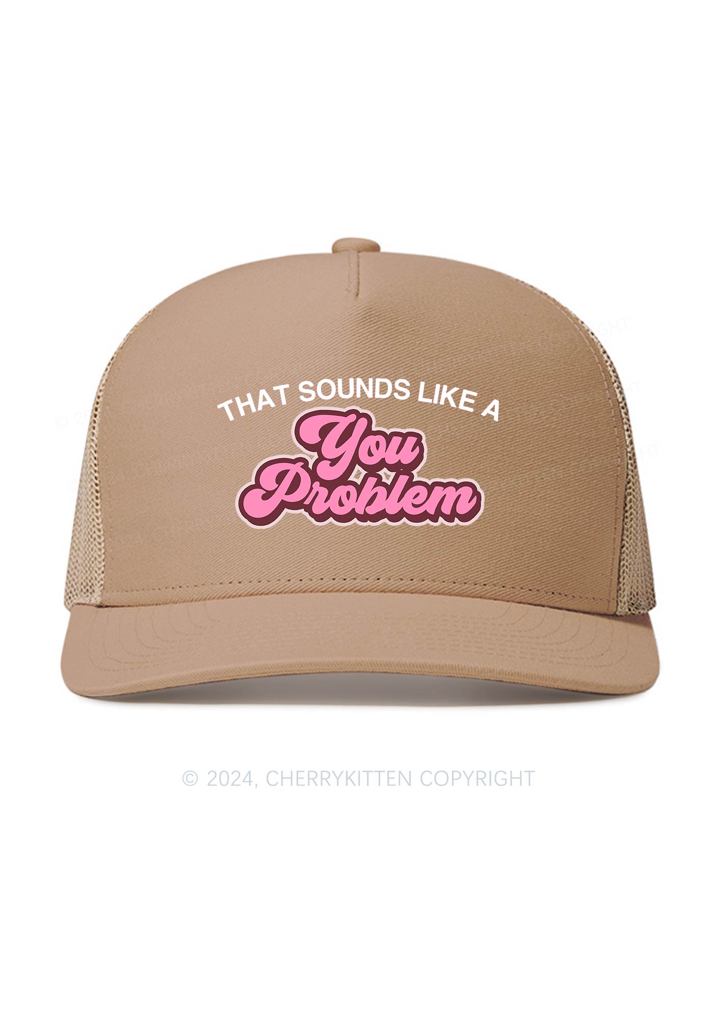 You Problem Y2K Trucker Mesh Hat Cherrykitten