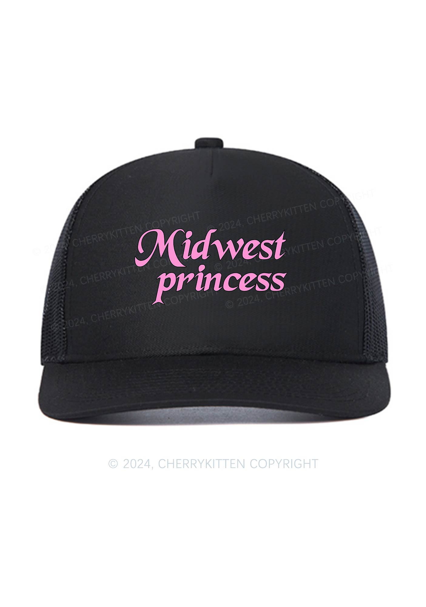 Midwest Princess Y2K Trucker Mesh Hat Cherrykitten