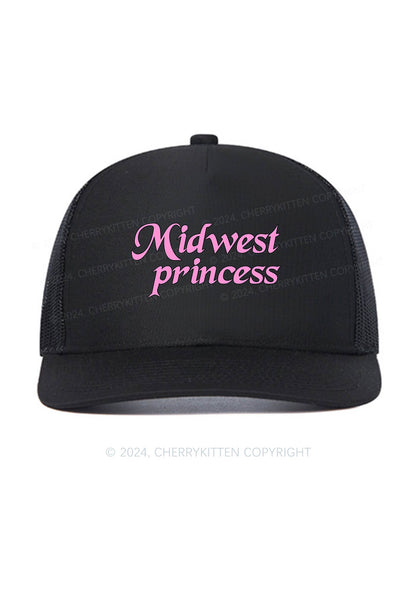 Midwest Princess Y2K Trucker Mesh Hat Cherrykitten