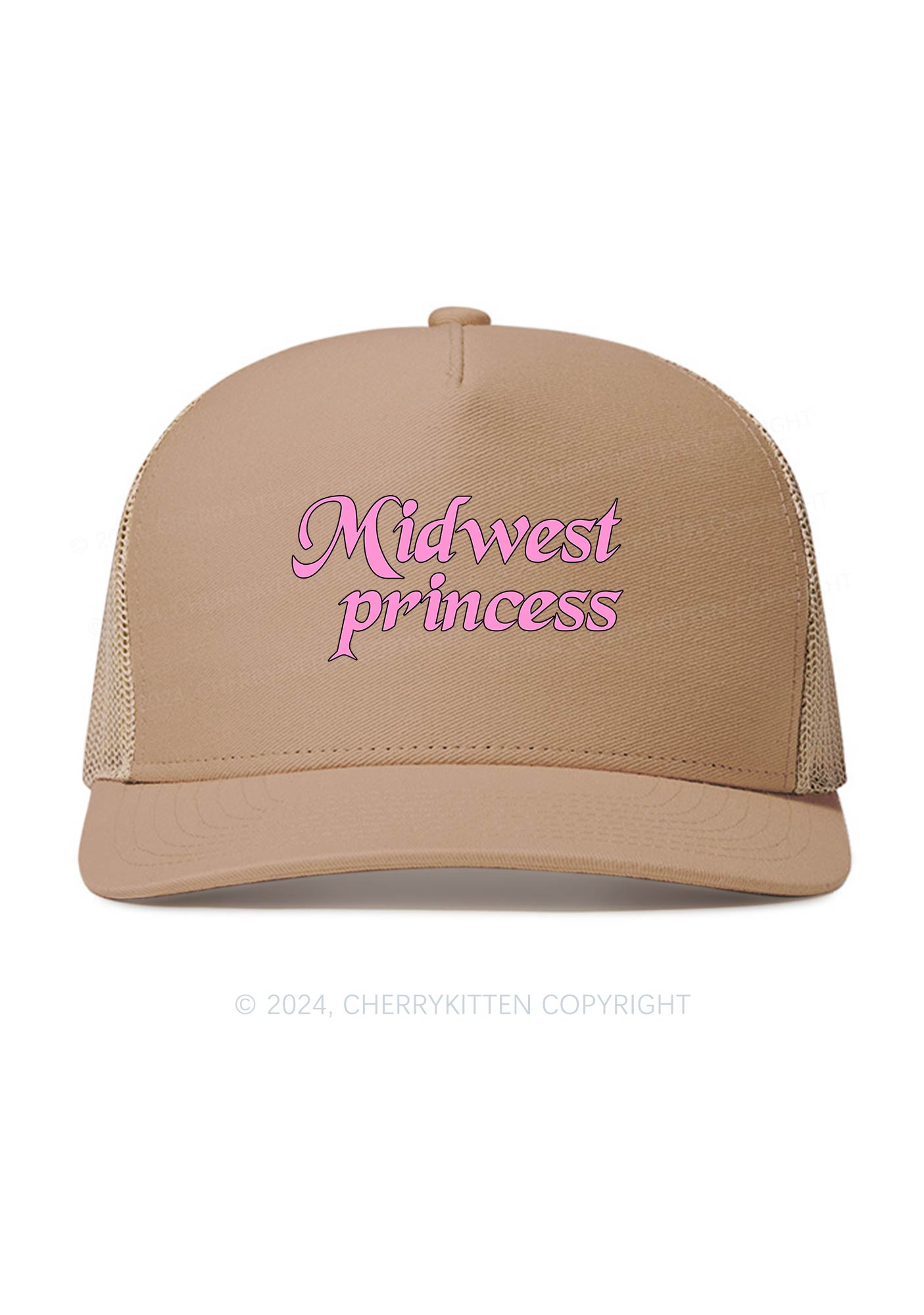 Midwest Princess Y2K Trucker Mesh Hat Cherrykitten