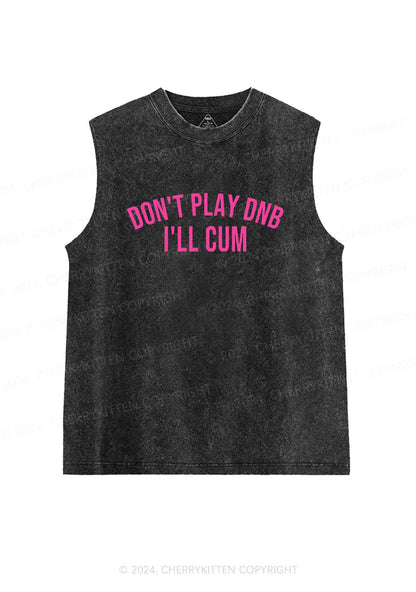 Don't Play DNB Y2K Washed Tank Cherrykitten