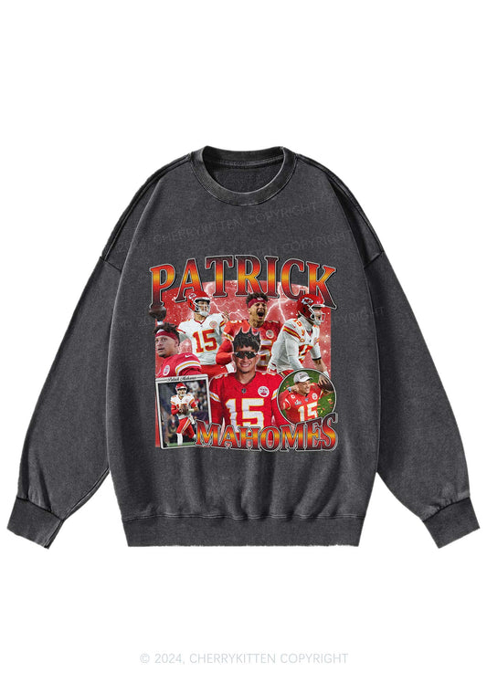 Vintage Patrick Y2K Super Bowl Washed Sweatshirts Cherrykitten