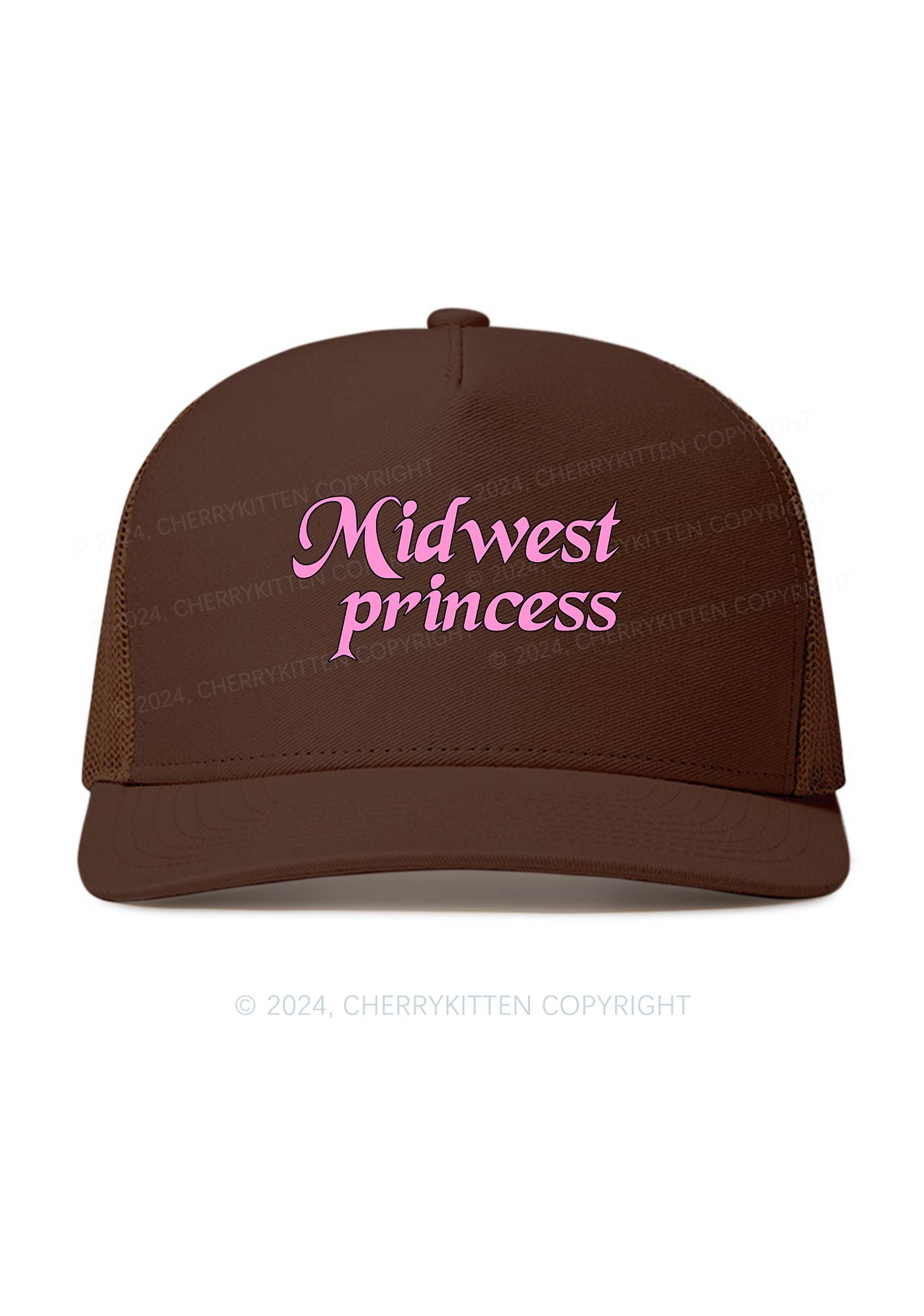 Midwest Princess Y2K Trucker Mesh Hat Cherrykitten