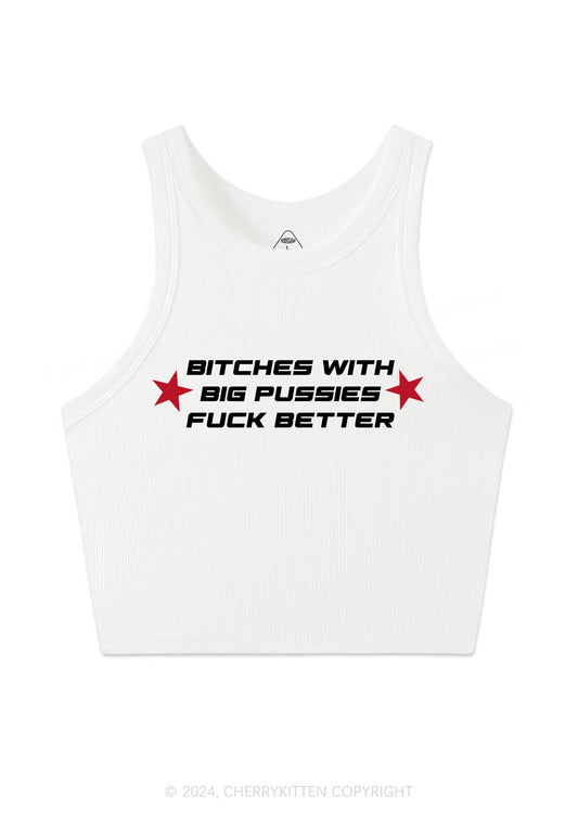 Big Puxxies Bxxch Y2K Crop Tank Top Cherrykitten