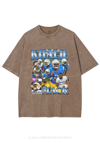 Blue Mack Y2K Super Bowl Washed Tee Cherrykitten