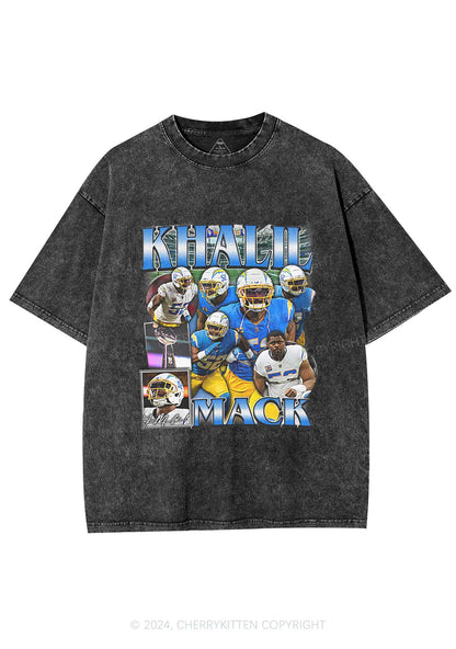 Blue Mack Y2K Super Bowl Washed Tee Cherrykitten