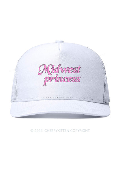 Midwest Princess Y2K Trucker Mesh Hat Cherrykitten