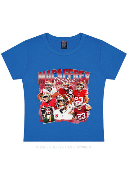 Red Christian Y2K Super Bowl Baby Tee Cherrykitten