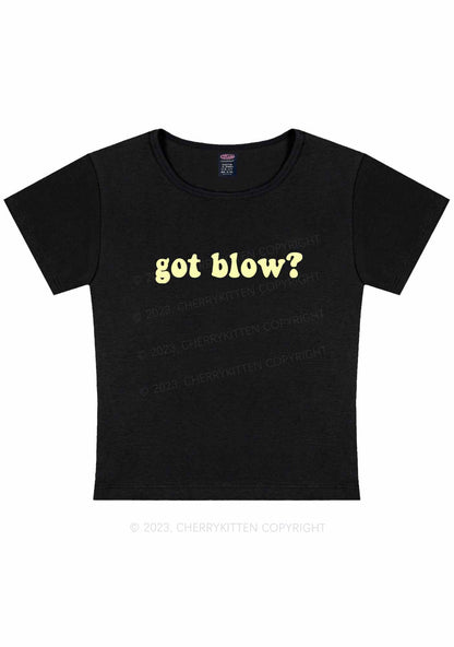 Curvy Got Blow Y2K Baby Tee Cherrykitten