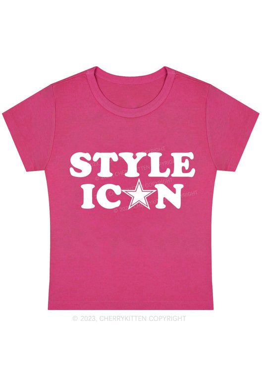 Style Icon Y2K Baby Tee Cherrykitten