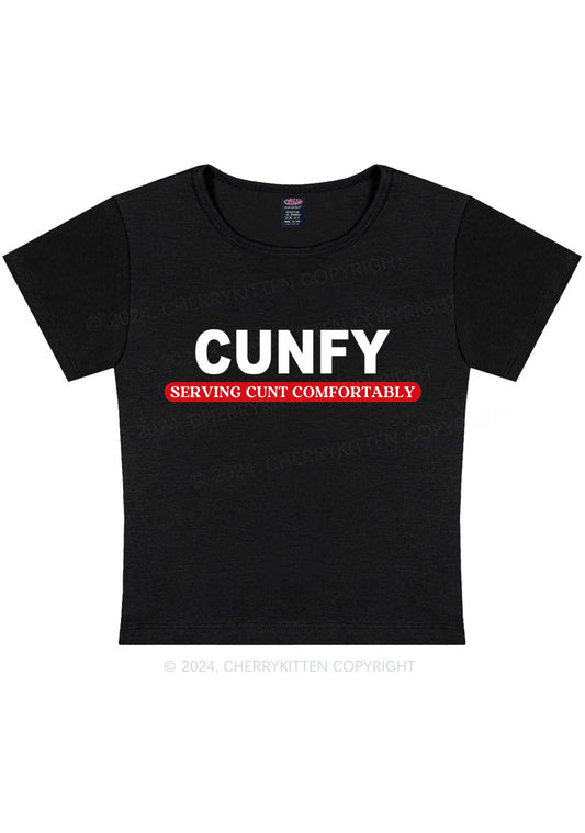 Cunfy Y2K Baby Tee Cherrykitten