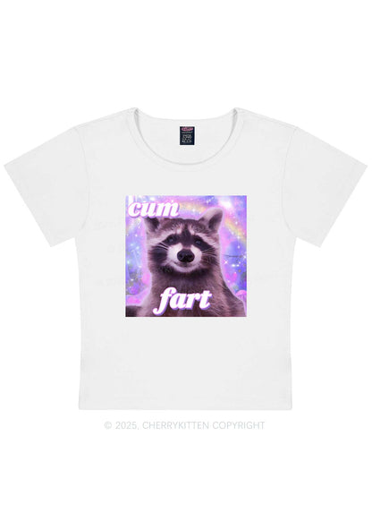 Cxm Fart Y2K Baby Tee Cherrykitten