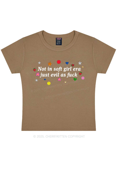 Not In Soft Girl Era Y2K Baby Tee Cherrykitten