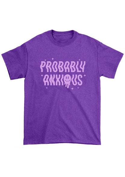 Probably Anxious Grimace Chunky Shirt