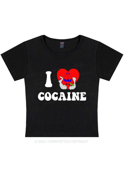 I Love Cola Y2K Baby Tee Cherrykitten