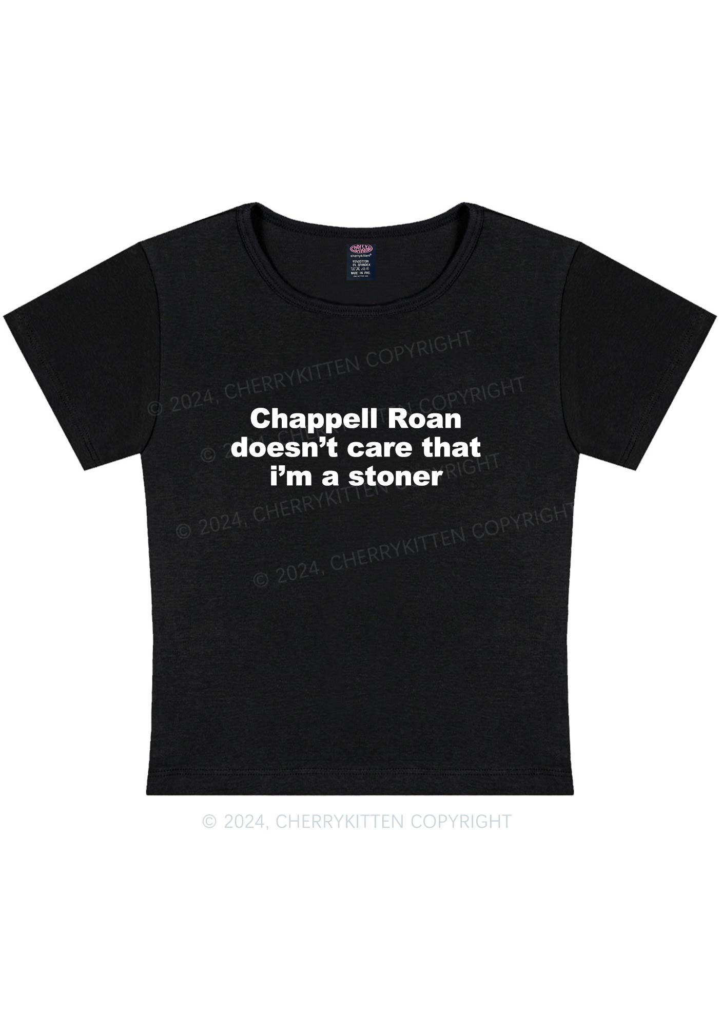 I'm A Stoner Y2K Baby Tee Cherrykitten