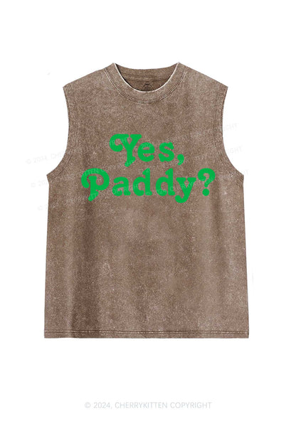 Yes Paddy St Patricks Y2K Washed Tank Cherrykitten