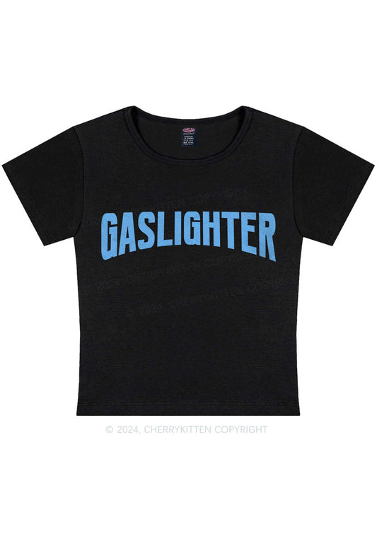 Gaslighter Y2K Baby Tee Cherrykitten