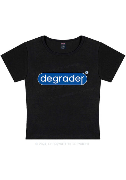 Degrader Y2K Baby Tee Cherrykitten