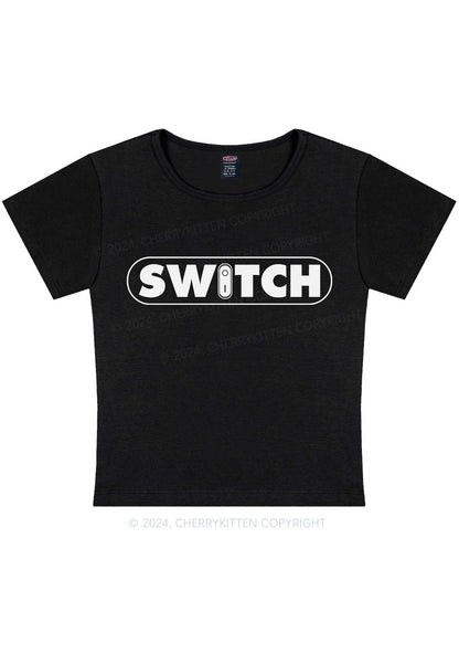 Switch Y2K Baby Tee Cherrykitten