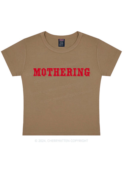 Mothering Y2K Baby Tee Cherrykitten