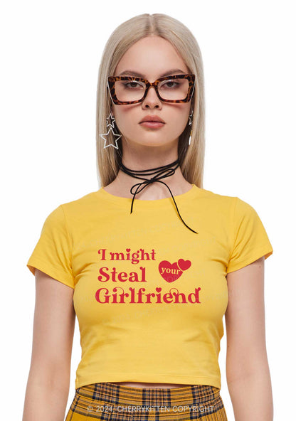 Steal Your Girlfriend Y2K Baby Tee Cherrykitten