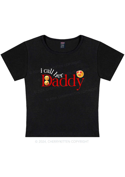 Call Her Daddy Y2K Baby Tee Cherrykitten