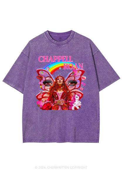 CR Fairy Tour Y2K Washed Tee Cherrykitten