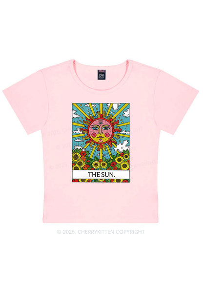 The Sun Y2K Baby Tee Cherrykitten