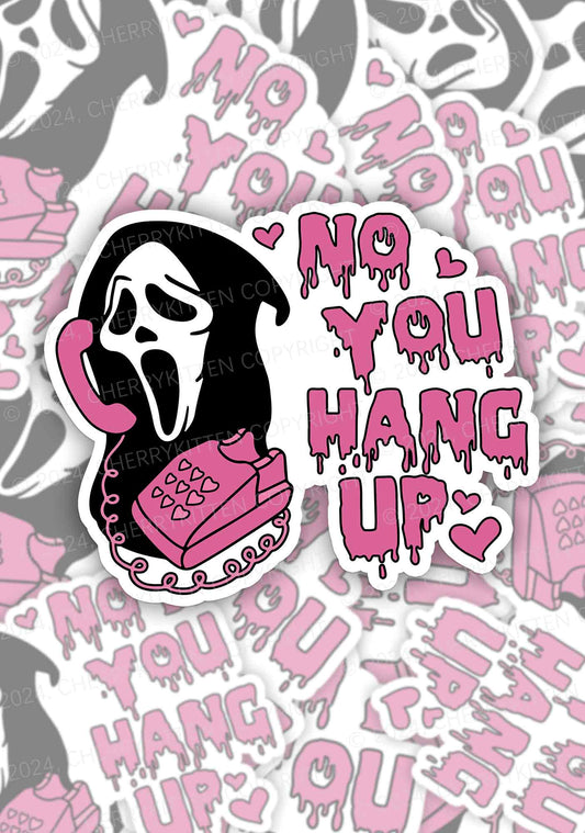 Halloween No You Hang Up 1Pc Y2K Sticker Cherrykitten