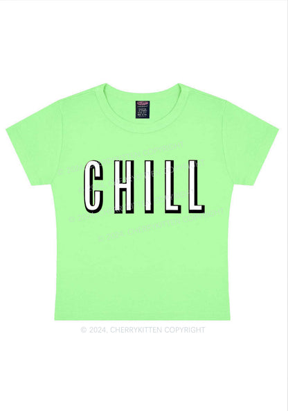 Big Chill Y2K Valentine's Day Baby Tee Cherrykitten