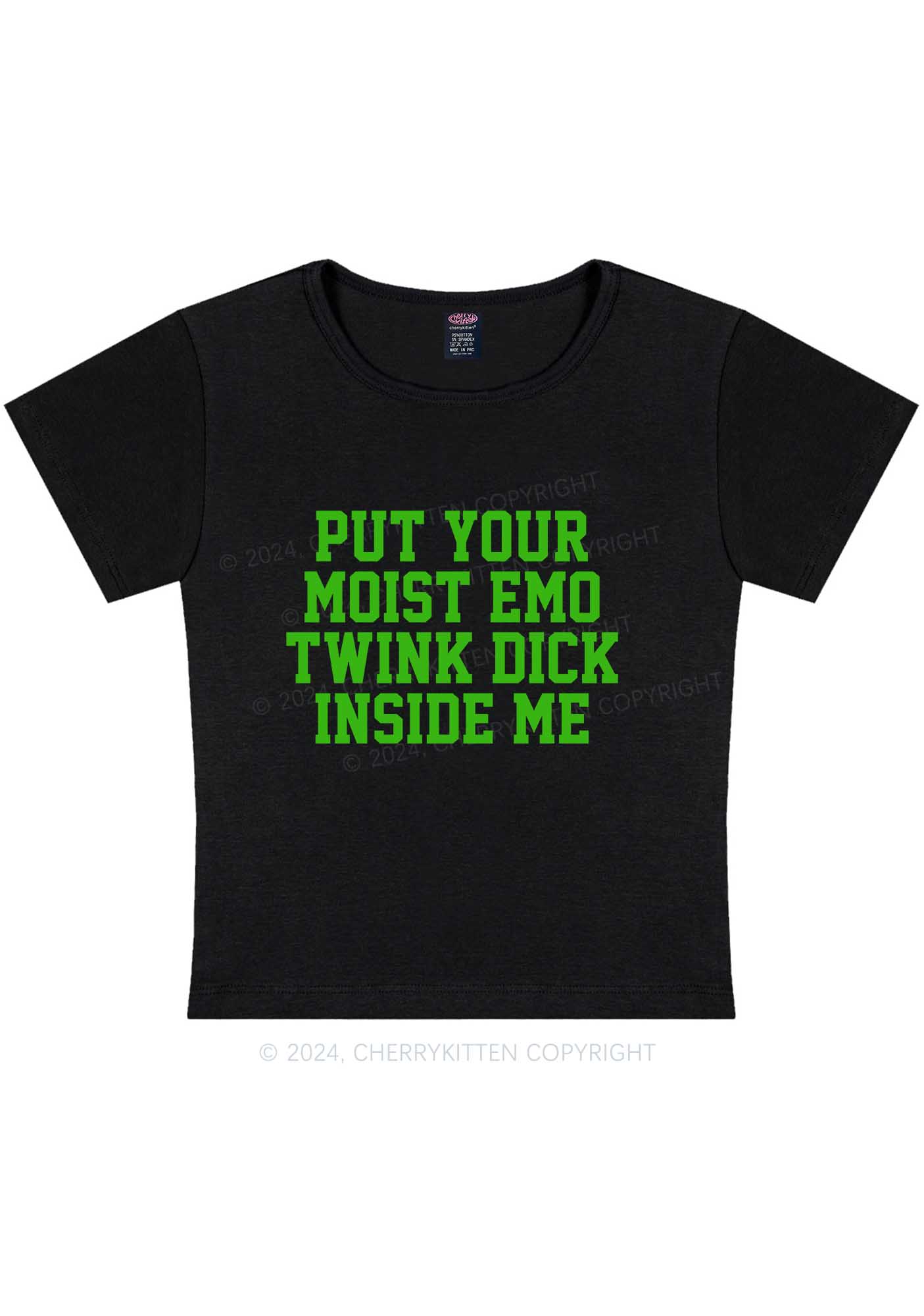 Put It Inside Me Y2K Baby Tee Cherrykitten