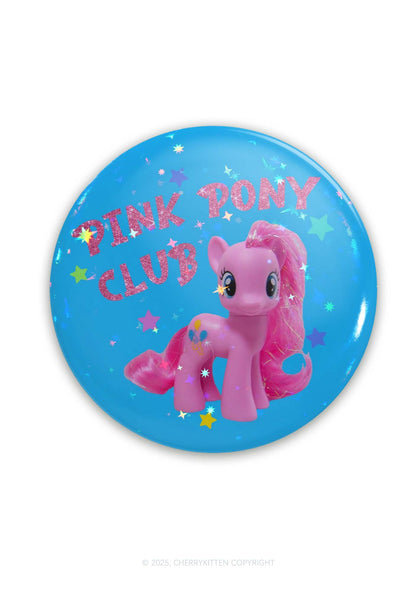 Pink Pony 1Pc Y2K Pin Cherrykitten