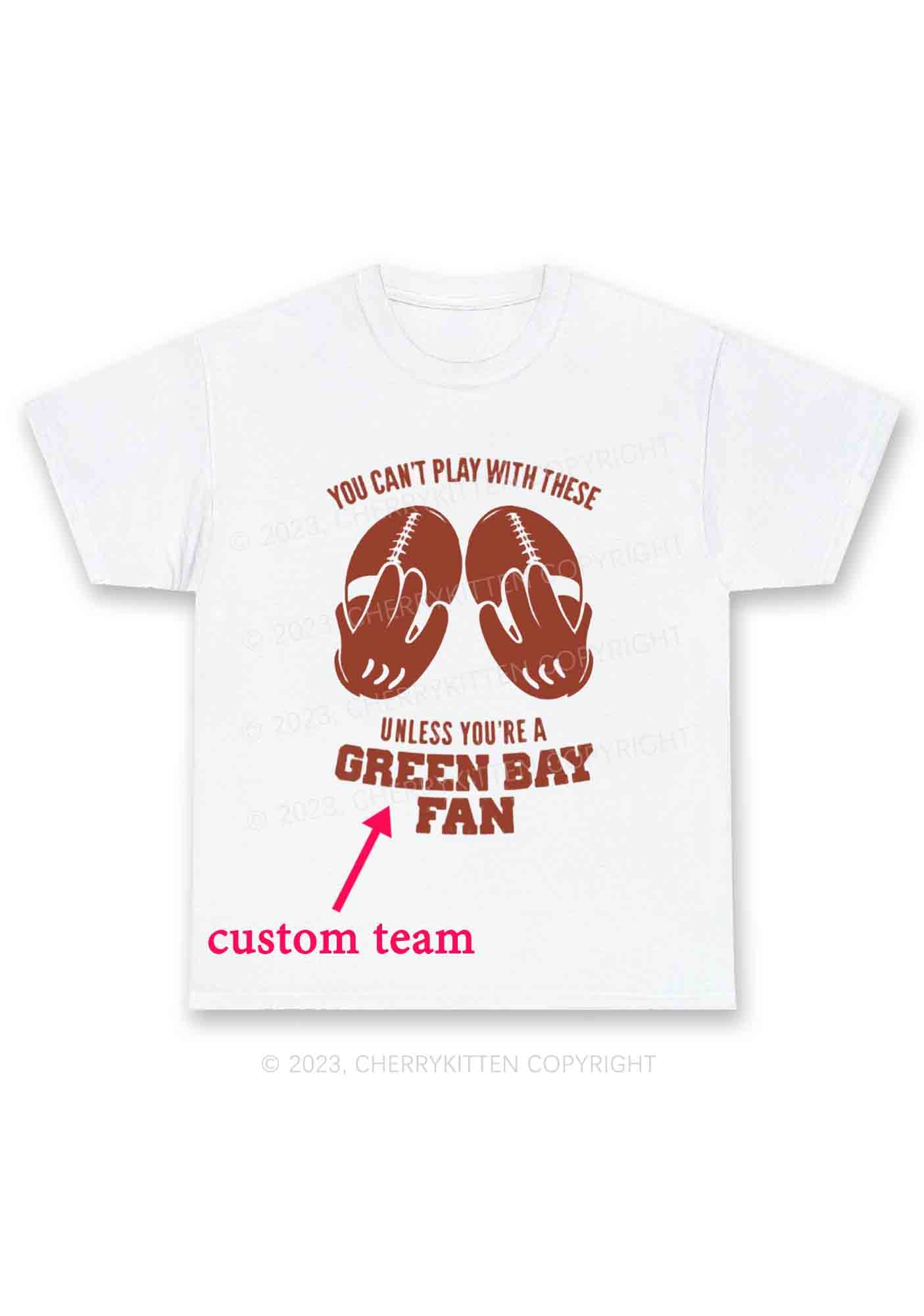 Custom Team Fan Super Bowl Y2K Chunky Shirt Cherrykitten