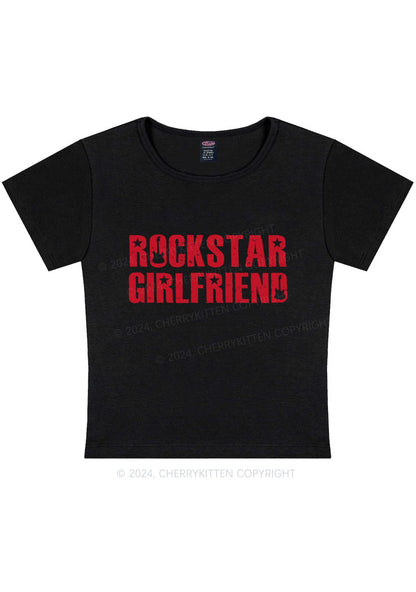 Rockstar Girlfriend Y2K Baby Tee Cherrykitten