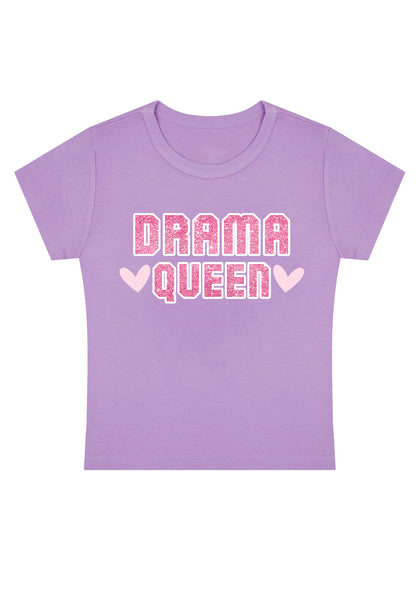 Curvy Drama Queen Baby Tee