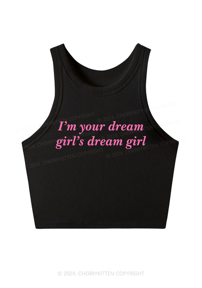 Dream Girl Y2K Crop Tank Top Cherrykitten