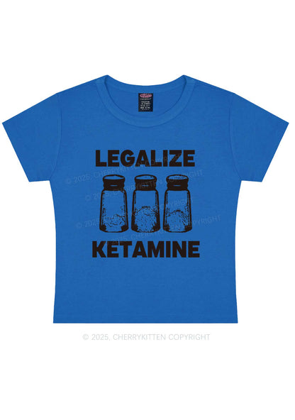 Legalize K Y2K Baby Tee Cherrykitten