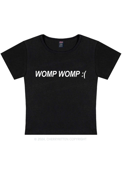 Womp Womp Y2K Baby Tee Cherrykitten